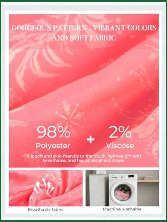 Floral Maxi Dress with Pockets, Spaghetti Strap, Wrinkle-Resistant Polyester - Picture 3 of 7